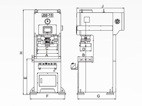 JDS Servo C- Frame Press