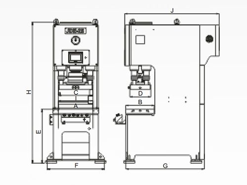 JDE Servo C- Frame Press